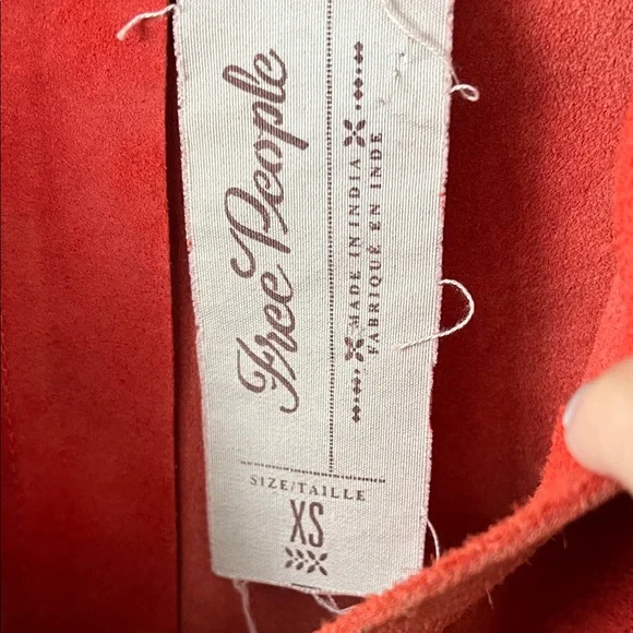 Free People Suede Mini Dress - Picture 2 of 7